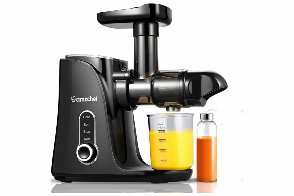 AMZCHEF Extracteur de Jus avec Double Vitesse